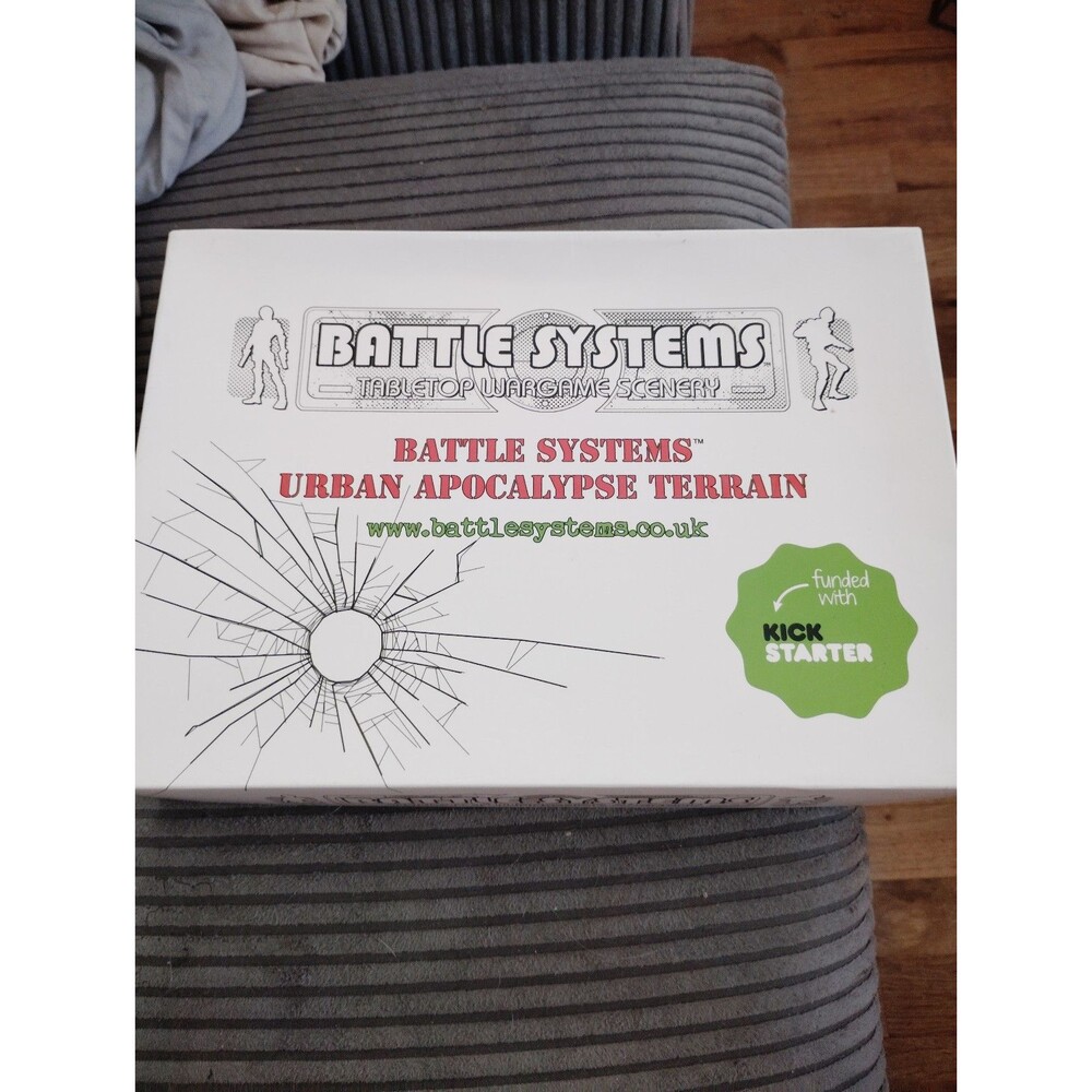 Battle Systems wargaming Terrain Urban city block terrain with poly Mat
